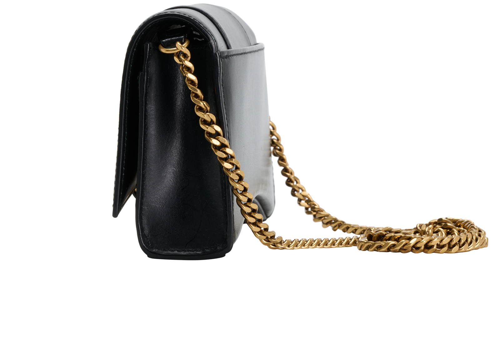 Hourglass WOC, &pound;695, Handbags, Black, Leather, Bottom view
